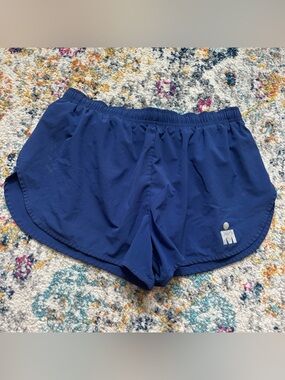 Ironman Women's Navy Athletic Running Shorts small lined KSwiss